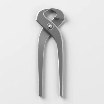 Metal plier. Stock Illustration