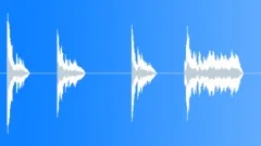 Metal pot falling on stone floor Sound Effect