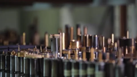 Metal Precision carving tools 3 Video stock 288227128