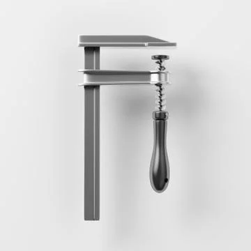 Metal press. Illustrazione stock