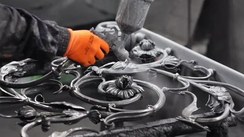 Metal primer Stock Footage 92152980