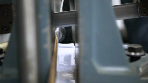 Metal processing on CNC. CNC machine at work. Metallurgical production Vidéo 57458065