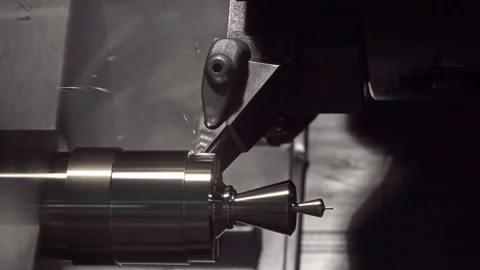 Metal processing equipment, programmable metal cutting machines Stock Footage 158648085