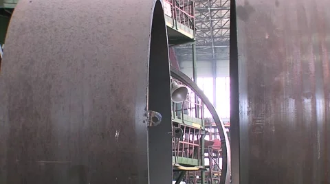 Metal processing Stock Footage 1184158