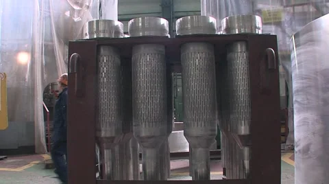 Metal processing Stock Footage 1184316