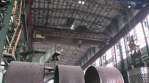 Metal processing Stock Footage 1184344