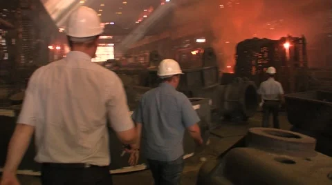 Metal processing Stock Footage 1214752