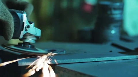 Metal processing. Stock Footage 153752780