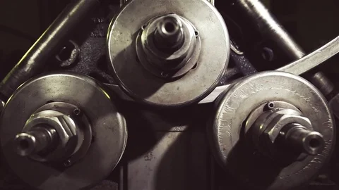 Metal processing machine. Stock Footage 75251186