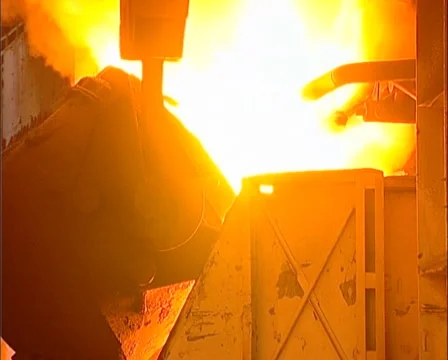 Metal production 017 Video stock 1090932