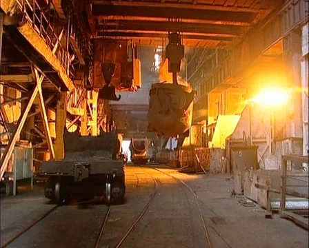 Metal production 019 Vídeo Stock 1090940