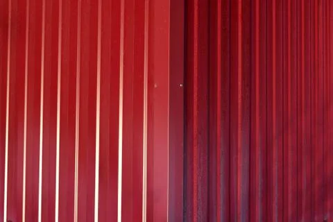 The metal profile Foto stock