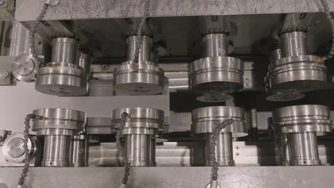 Metal Profiling and Bending Line at Roll... | Stock Video | Pond5