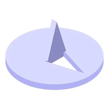 Metal push pin icon isometric vector. Office tack board Stock Illustration