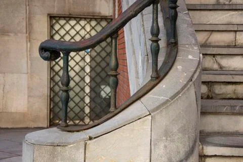 Metal railing 5 Stock Photos