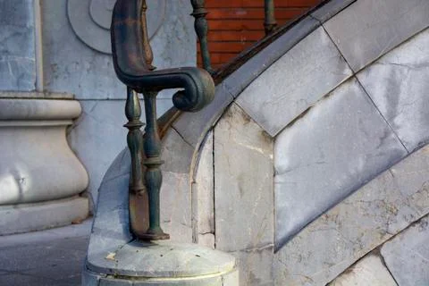 Metal railing 6 Foto stock