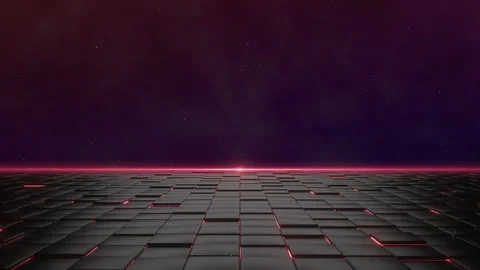 Metal Red Light Glow Moving 4k Loop Stock Footage 197239061