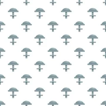 Metal rivet pattern creating industrial seamless hardware background Stockillustratie