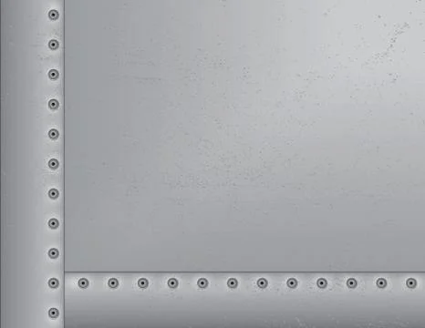 Metal riveted background Illustration