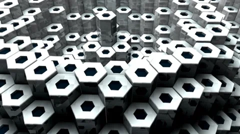 Metal Rods (HD+Loop) Stock Footage 7132487