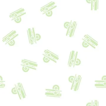 Metal rolling glyph icon vector isolated illustration 스톡 일러스트