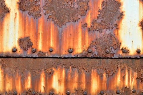 Metal rust Background, on old wall background, Met rust Texture. Stock Photos