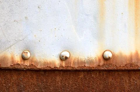 Metal rust Background on old wall background, Met rust Texture. Stock Photos