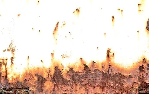 Metal rust Background, on old wall background. Stock Photos