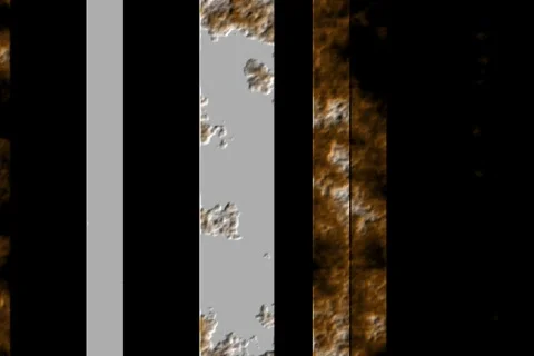 Metal rusty vortex - digital animation Stock Footage 97954