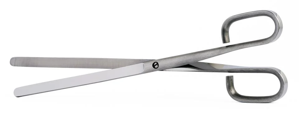 Metal scissors Stock Photos