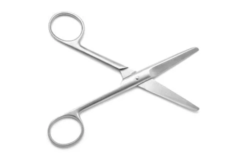 Metal scissors Stock Photos