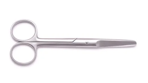 Metal scissors Stock Photos
