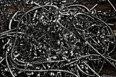 Metal scrap Stock Photos