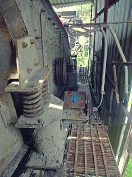 Metal scrap 库存照片