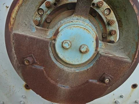 Metal scrap 库存照片
