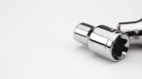 Metal screw nuts Stock Footage 34394241