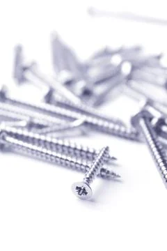 Metal screws Stock Photos