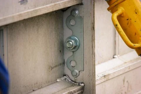 Metal secure device Stock Photos