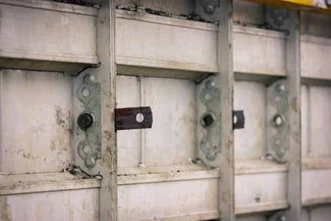 Metal secure device Foto stock