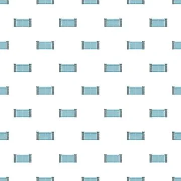 Metal security gate pattern repeating for backgrounds Stock Illustration