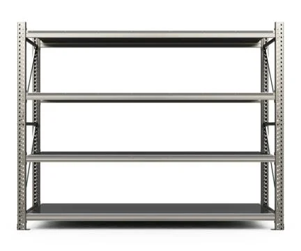 The metal shelf Stock Illustration