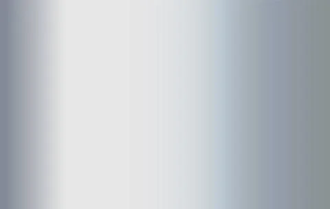 Metal silver gradient. Gray shiny aluminum shapes. Vector chrome plate button Stock Illustration