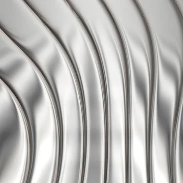 Metal silver striped pattern Stock Illustration