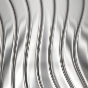 Metal silver striped pattern Stock Illustration