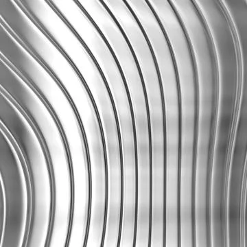 Metal silver striped pattern Stock Illustration