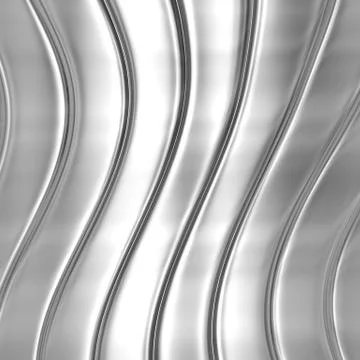 Metal silver striped pattern Stock Illustration