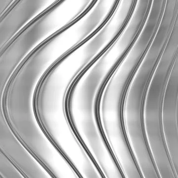 Metal silver striped pattern Stock Illustration