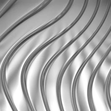 Metal silver striped pattern Stock Illustration