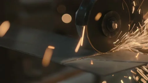 Metal Sparks Stock Footage 236087415
