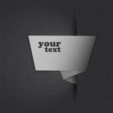 Metal Speech Bubble Stock Illustration